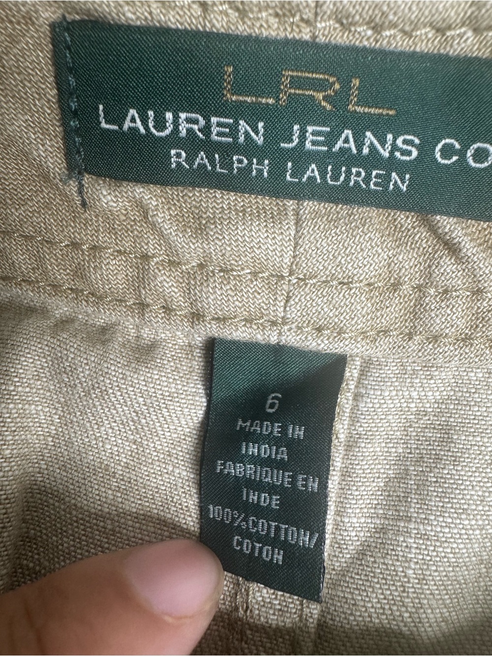 Lauren Jeans Co. Skirt Size LRL Ralph Lauren - Picture 6 of 10